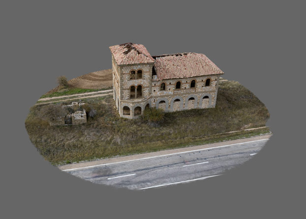 Estación de Valdeconejos - Modelo 3D